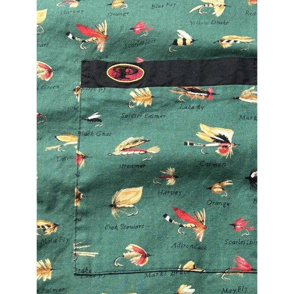 Vintage 90s Pernicci Button Front Shirt Size L Fly Fishing Skater Thrasher - Picture 3 of 10